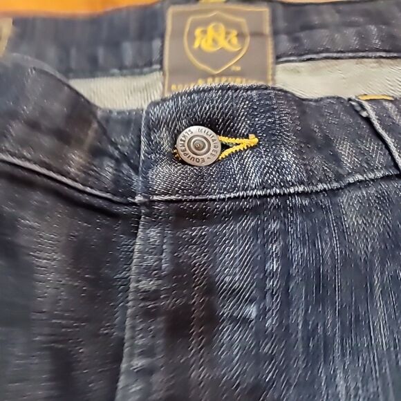 Rock & Republic Men Button Fly Jeans 38x30 Good Used Condition - Picture 4 of 16